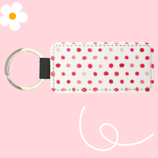 POLKADOTS KEYCHAIN